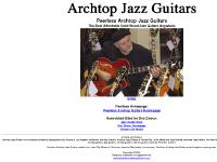 Archtop Jazz Guitars, Archtop Guitars, Peerless Archtop Jazz Guitars
