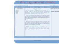 Argument forums