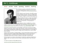 arigoldman.com religious journalism, being jewish, the search for god at harvard