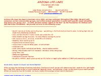 Arizona Life Lines Medical Health Life Insurance, high risk and hard to place. Arizona Life Lines Medical Health Life Insurance, high risk and hard to place.