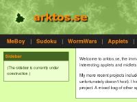 arktos.se MeBoy, Sudoku, WormWars