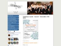 armoniachoir.com Who We Are, The Choir’s Story, Our Achievements armoniachoir.com Who We Are, The Choir’s Story, Our Achievements