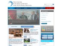 Center for Arms Control and Non-Proliferation Center for Arms Control and Non-Proliferation