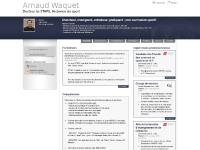 Arnaud Waquet - CV - Docteur ès STAPS, Historien du sport Arnaud Waquet - CV - Docteur ès STAPS, Historien du sport