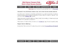 Alfa Romeo Owners Club, Kent & East Sussex Section