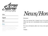 Arran Salerno.com - Photography