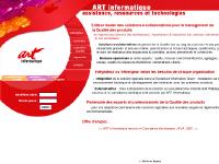 ART Informatique - Qualité Produit, Production, Gestion ART Informatique - Qualité Produit, Production, Gestion
