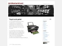 Artikelarkivet Artikelarkivet