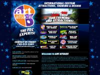 artattackfx.com art attack, shankz black light mini golf, t&d entertainment center development