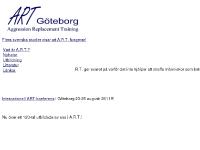 artgoteborg.se A.R.T., utbildning artgoteborg.se A.R.T., utbildning