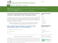 Welcome to Appropriate Rural Technology Institute