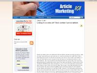 article-marketing101.com article, writing, marketing article-marketing101.com article, writing, marketing