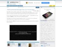 Submit articles or find free articles Submit articles or find free articles