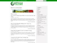 Article Globe Article Globe