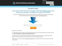 Niche Article Marketing for High Search Ranking - Premier Service