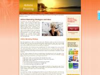 articleposting.org articles, article posting, article marketing