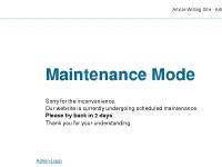 articlewritingsite - Maintenance mode articlewritingsite - Maintenance mode