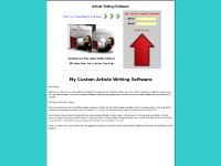 Article Writing Software Article Writing Software