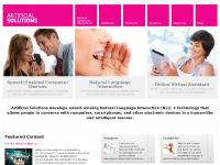 liten artificial-solutions.com skärmbild liten artificial-solutions.com skärmbild