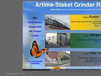 Staket-Artima säljer grindar, räcke och staket Staket-Artima säljer grindar, räcke och staket