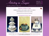 Artistry in Sugar - Wedding and Celebration Cakes covering Bristol, Bath, Somerset,