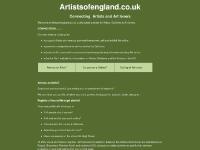 artistsof.co.uk Are you an Artist?, Do you run a Gallery?, Calling all Art lovers artistsof.co.uk Are you an Artist?, Do you run a Gallery?, Calling all Art lovers