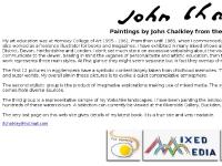 Paintings by John Chalkley