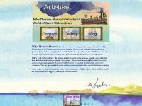 artmike.co.uk Watercolour art for sale artist mike thomas-munroe unique gift present investment