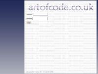 artofcode.co.uk artofcode, CSS, XHTML artofcode.co.uk artofcode, CSS, XHTML