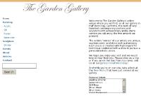 The Garden Gallery The Garden Gallery