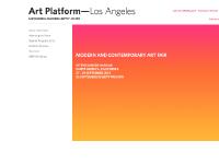 Home Page - Art Platform - Los Angeles