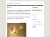 Art Practice as Research Art Practice as Research