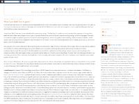 arts-marketing.blogspot.com 8:48 PM, 3:26 PM, Subscriptions Dead? Maybe Not arts-marketing.blogspot.com 8:48 PM, 3:26 PM, Subscriptions Dead? Maybe Not