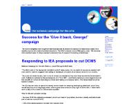 National Campaign for the Arts