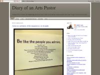 Diary of an Arts Pastor