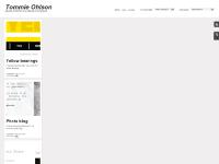 Tommie Ohlson: Digital portfolio & project database Tommie Ohlson: Digital portfolio & project database