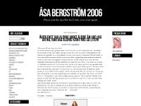 Åsa Bergström 2006 - Please put the sparkle back into your eyes ... Åsa Bergström 2006 - Please put the sparkle back into your eyes ...