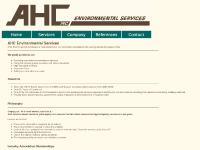 AHC Inc. Environmental Services AHC Inc. Environmental Services