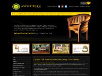 Ascot Teak Furniture | Garden Furniture | Out Door Wooden & Rattan Furniture Ascot Teak Furniture | Garden Furniture | Out Door Wooden & Rattan Furniture