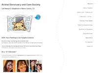 Animal Sanctuary and Care Society - ASCS - Adopt a cat, cat rescue and adoptions, Marin County, CA Animal Sanctuary and Care Society - ASCS - Adopt a cat, cat rescue and adoptions, Marin County, CA