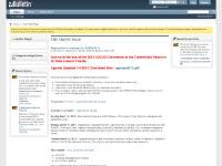 ascus.org The Front Page, vBulletin 4.0, CMS