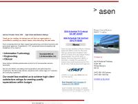 asen.com GSA Schedule 70 Contract GS-35F-0093W
