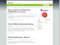 aseo.se Aseo.se, Produkter, Sökmotoroptimering aseo.se Aseo.se, Produkter, Sökmotoroptimering
