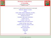 Derbyshire Family History and Genealogy