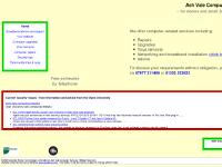 Computer repairs, Security tips, (click for details) Computer repairs, Security tips, (click for details)