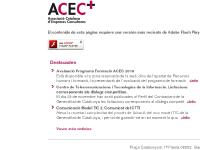 Inici, Informació general, Informació com associar-se, Informació reservada  Inici, Informació general, Informació com associar-se, Informació reservada