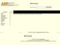 ASP.NET FAQ ASP.NET FAQ