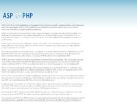 aspvsphp.com web, scripting, programming