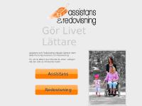 liten assistansochredovisning.se skärmbild