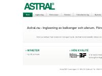 Astral -inglasning av balkonger/uterum och fönsterrenovering med aluminiumprofiler
